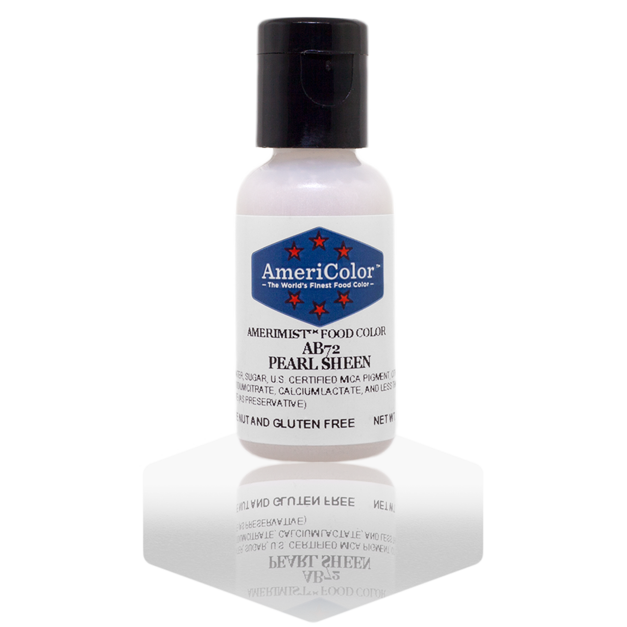 AmeriColor, Pearl Sheen, .65 Ounce, AmeriMist Airbrush Food Coloring